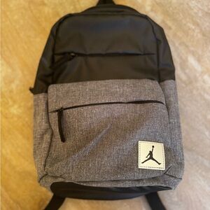 Nike Air Jordan Black and Gray Athletic Mini Backpack